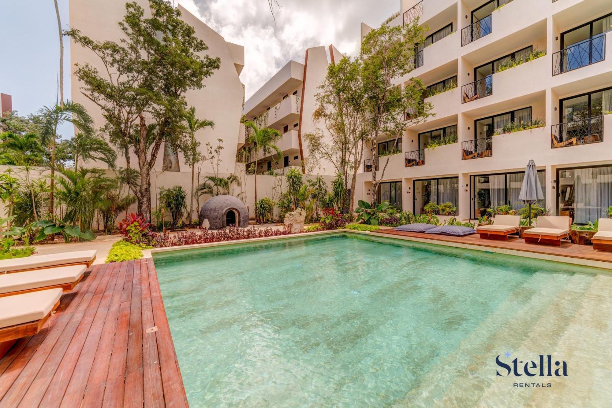 Apartment Xibalba Luxe Community With Pool And Gym 5min To Beach *