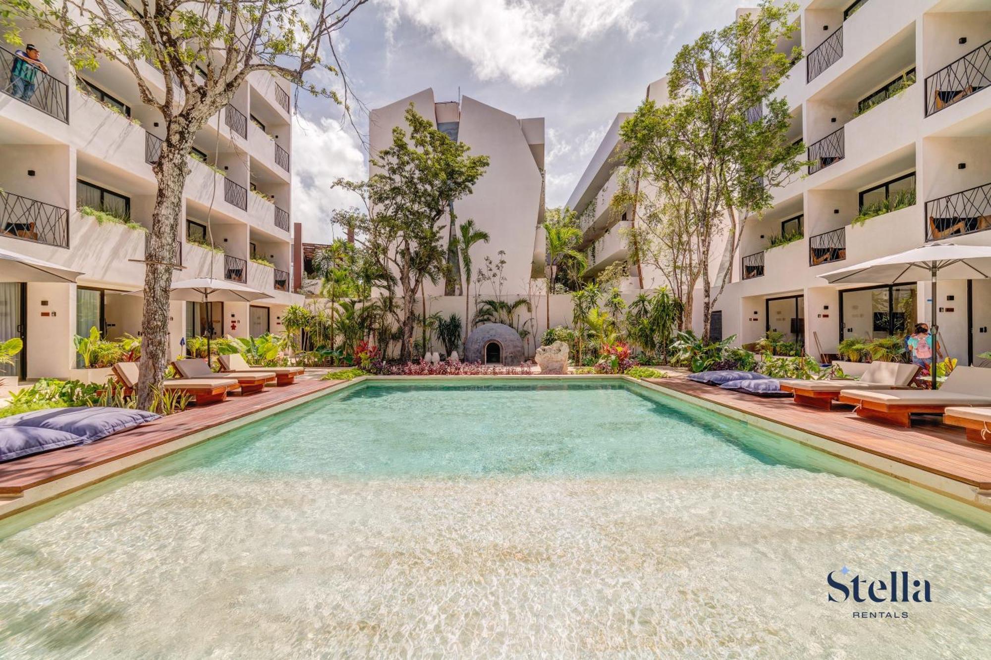 Apartment Xibalba Luxe Community With Pool And Gym 5min To Beach