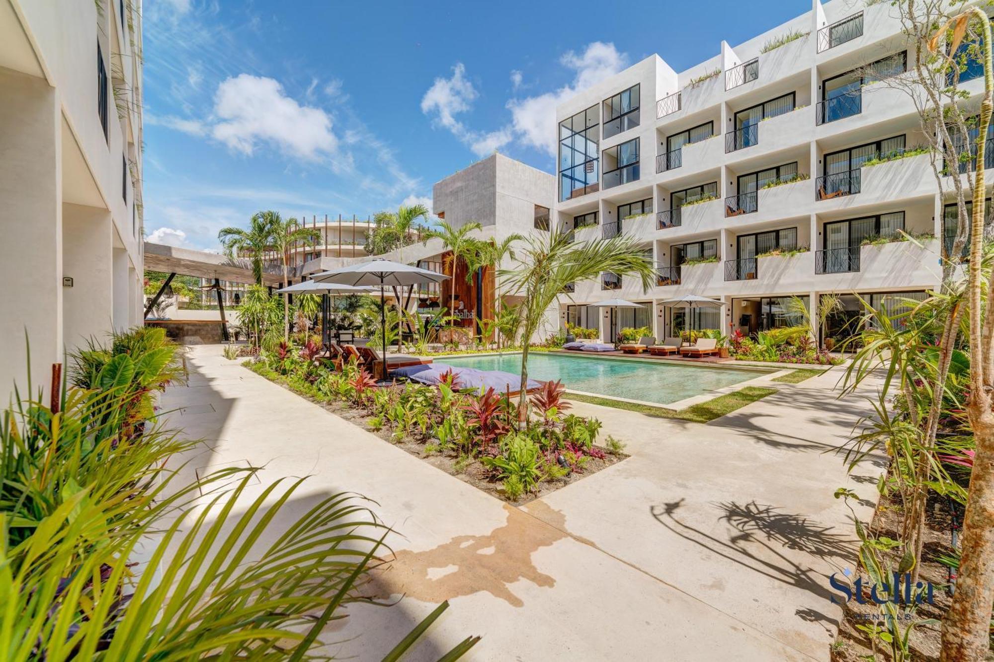 Xibalba Luxe Community With Pool And Gym 5min To Beach