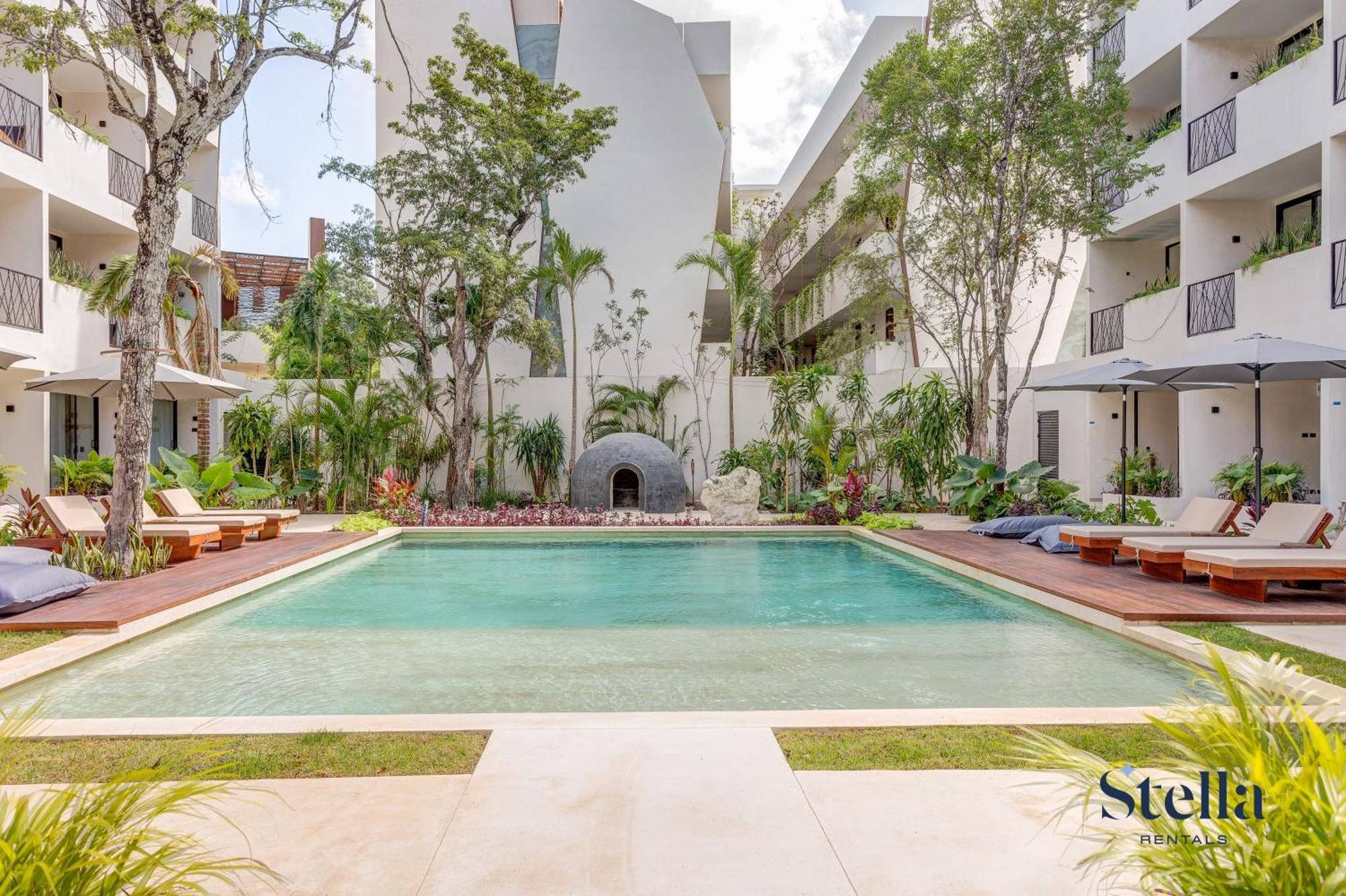 Apartment Xibalba Luxe Community With Pool And Gym 5min To Beach