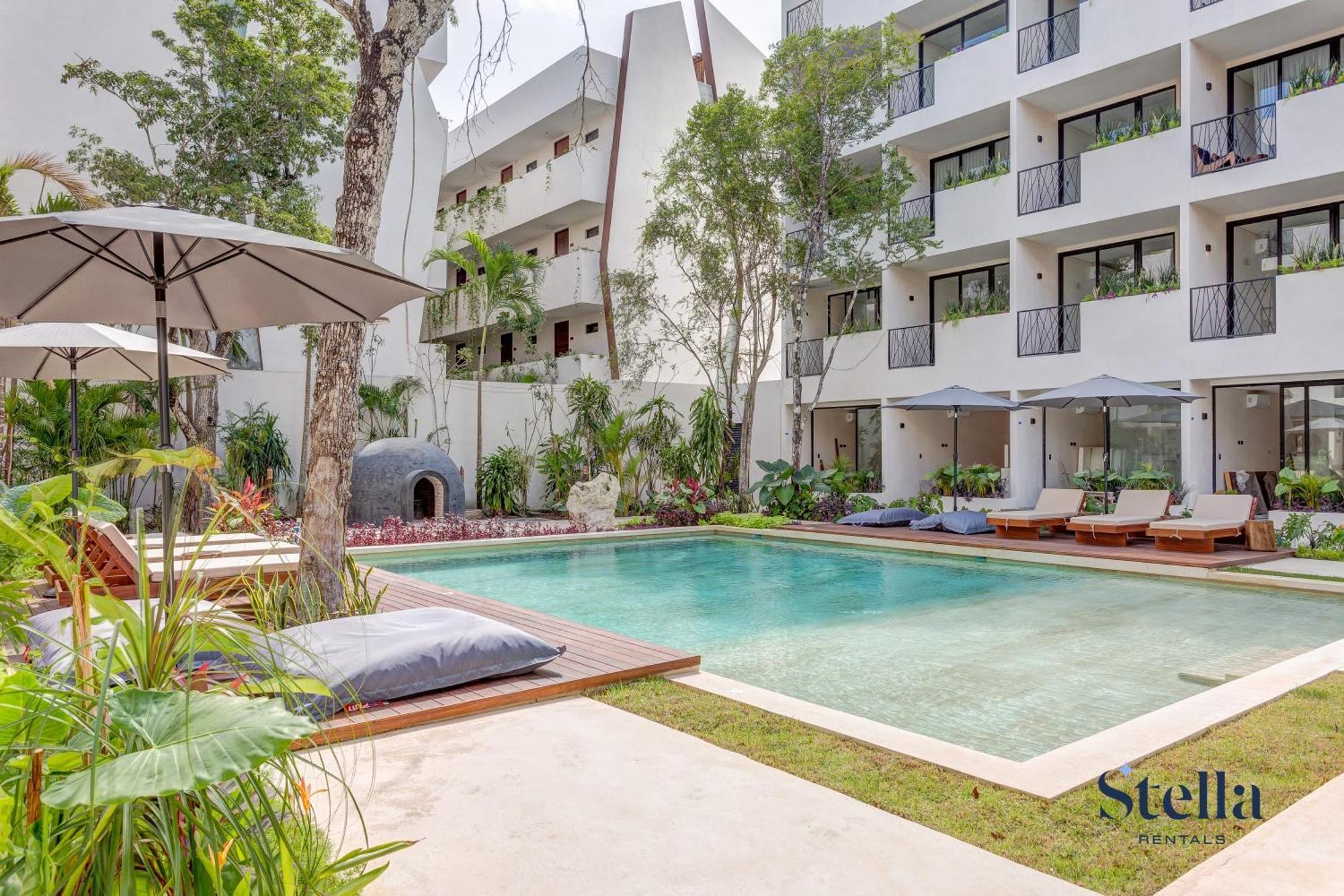 Apartment Xibalba Luxe Community With Pool And Gym 5min To Beach *